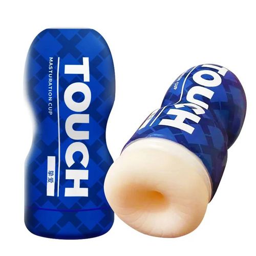Vagin Réaliste Anal Canal Oral Mâle Masturbateur Silicone Doux Serré Chatte Érotique Adulte Jouets Sexuels Pour Hommes Machine De Masturbation--Blue-Anal Cup