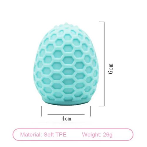 Mâle Masturbateur Tasse Oeuf Silicone Poche Chatte Jouets Sexuels Gland Exercice Sexy Fellation Jouet Pour Hommes Vagin Artificiel Pénis Massage--A