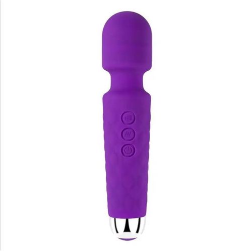 Vibromasseur Av Masturbateur Féminin Choc Fort Bâton De Massage Privé Jouets Pour Adultes Jouets Sexuels--Violet