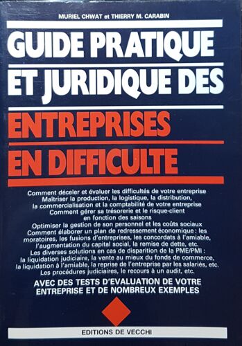 Guide Pratique Et Juridique Des Entreprises En Difficulté
