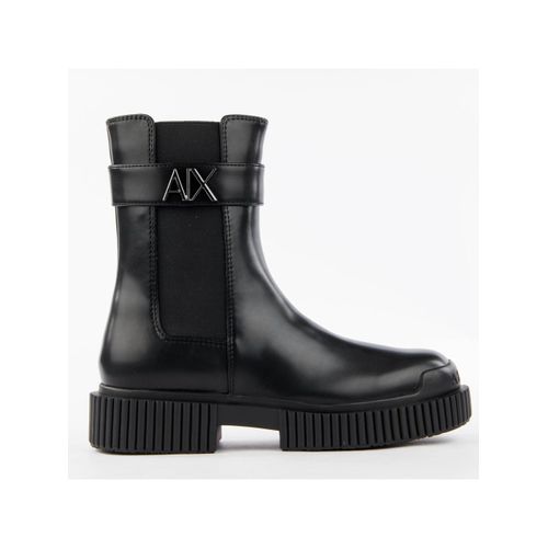 Bottine Armani Exchange Signature Ax Noir
