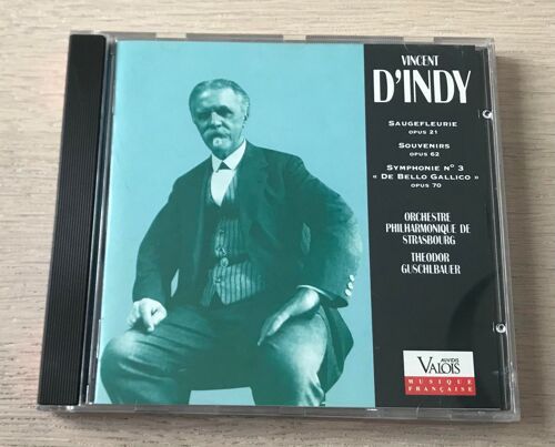 Vincent D'indy - Orchestre Philharmonique De Strasbourg, Theodor Guschlbauer - Saugefleurie, Souvenirs, Symphonie No. 3