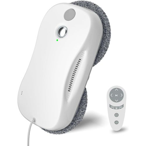 SUBZONAL-Robot Nettoyeur Vitre, Robot Laveur de Vitre Automatiqueplanification Intelligente des Chemins et Détection des Bords Avec Réservoir d'eau Nettoyeur de Vitres électrique Avec Double Pulvéris