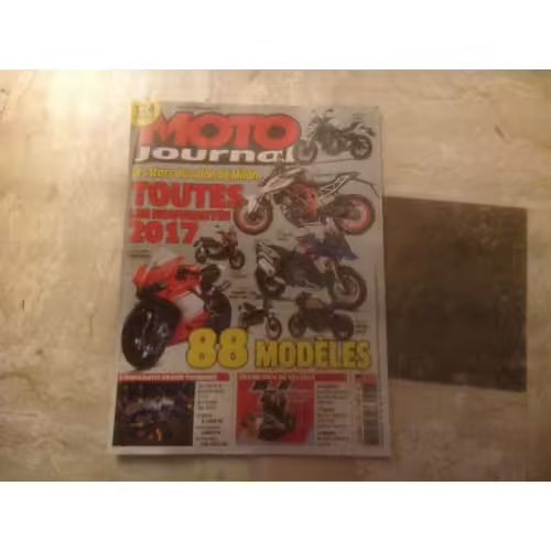 Moto Journal 2196 Yamaha Wr 450f Rally,Swm 440 Gran Milano,Bmw K1600 Gt,Kawasaki 1400 Gtr,Yamaha Fjr 1300ae,Kawasaki 400 S3,