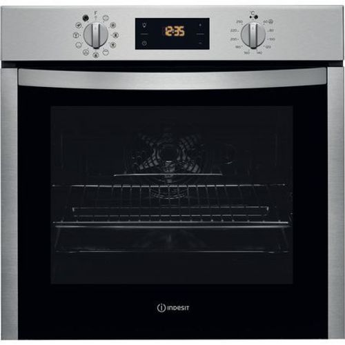 Indesit IFW 5844 C IX - Four - intégrable - niche - largeur : 56 cm - profondeur : 55 cm - hauteur : 60 cm - avec système auto-nettoyant - classe A+ - acier inoxydable