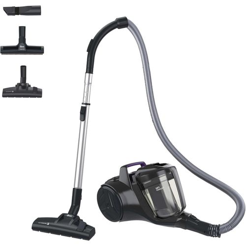 NouvelHorizonstore-HP1 Home Aspirateur Traineau sans Sac Compact et Puissant HPZ107HM, Haute-Performance, 2 Brosses Sols Durs-Tapis & Spéciale Parquet, Tech. Cyclonique, Filtre Lavable, Vidage Facile