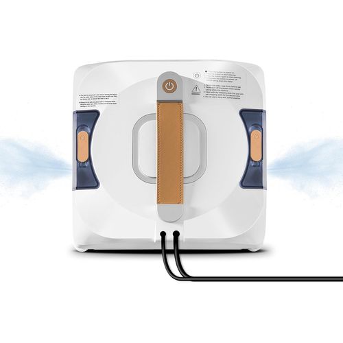 SUBZONAL-Robot Laveur de Vitre Double Pulvérisation, Robot de Nettoyage de Vitres avec Double Réservoir de 110 ml, Aspirateur Intelligent pour Vitres Intérieur/Extérieur, Nouveau Mode Lavage Humide (