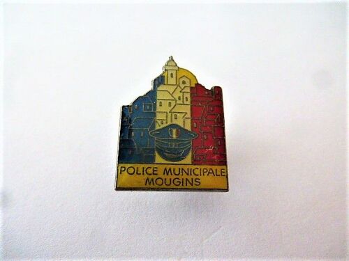 Pins Police Municipale Mougins 06 Alpes Maritimes