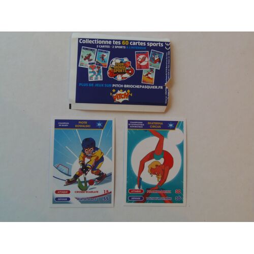 Lot De 2 Cartes Pitch Tour Du Monde Des Sports 35 Et 50