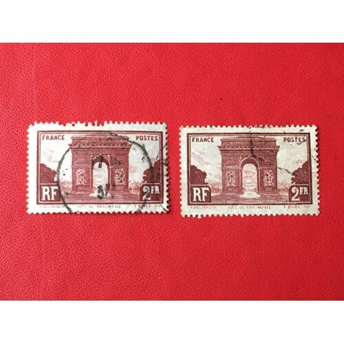 Timbre N°258 Variété Dentelure 1939/31 Lot 112e
