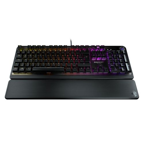 Roccat - Clavier de jeu mécanique Pyro avec éclairage RGB - Disposition QWERTZ Allemande