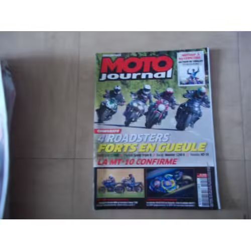 Moto Journal 2191 De 2016 Suzuki Vstrom 650,Yamaha Tracer 700,Ducati Monster 1200r,Kawasaki Z1000,Triumph 1050 Speed Triple R,Yamaha Mt10,Norton 850 John Player,