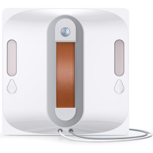 SUBZONAL-Robot Laveur de Vitre, Robot de Nettoyage de vitres avec Double Buses d'eau et Planification de Nettoyage Intelligente, Robot Nettoyeur de Vitres avec Technologie Détection des Bords (Blanc)