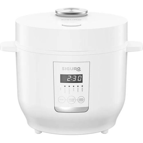 Cuiseur à riz - SIGURO - RC-R901W - 2L - 6 programmes - Surface antiadhésive