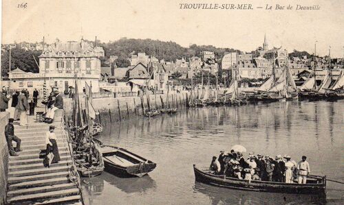 Carte Postale Ancienne - 1907 - Trouville Sur Mer - 14 - Calvados N° 166 - Carte Ecrite Et Timbree
