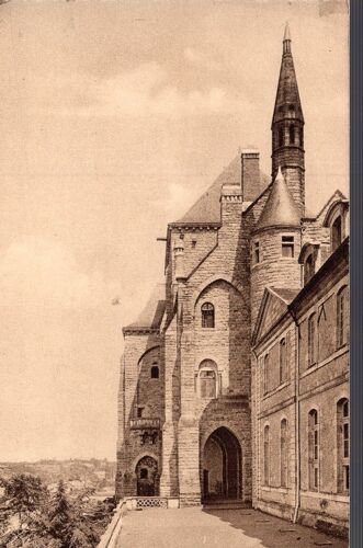 Carte Postale De Solesmes (Sarthe) Abbaye Saint-Pierre De Solesmes : La Terrasse Dominant La Sarthe (Réf.14)