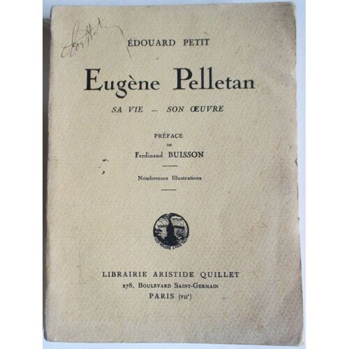 Eugene Pelletan Sa Vie Son Oeuvre