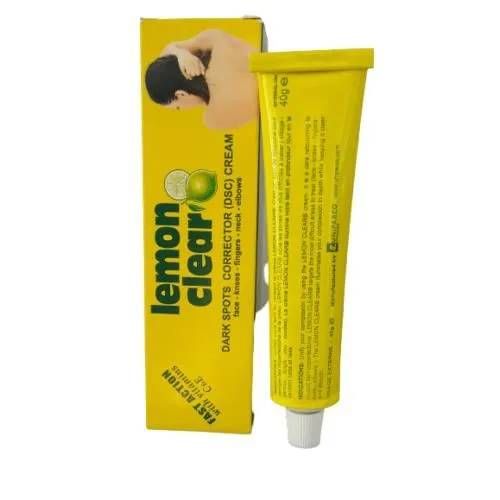 Crème - Lemon Clear - Tripple Action - Peau Satinée - Sans Parabène - Tous Types De Peau 