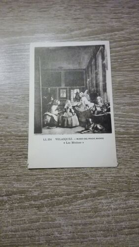 Carte Postale Madrid Muséo Del Prado Velasquez Las Meninas En L'état Sur Les Photos