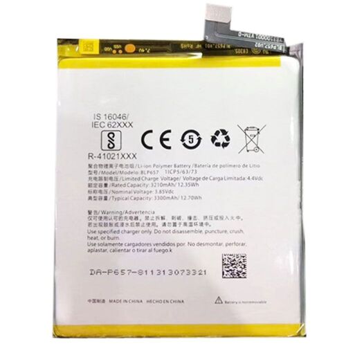Blp657 Batterie Origine Oneplus-6 De 3210 Mah