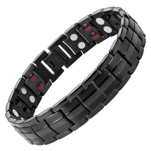 Bracelet De Thérapie Magnétique Ultra Fort, Soulagement De La Douleur Arthritique Et Bracelet Magnétique Du Canal Du Poignet Pour Hommes