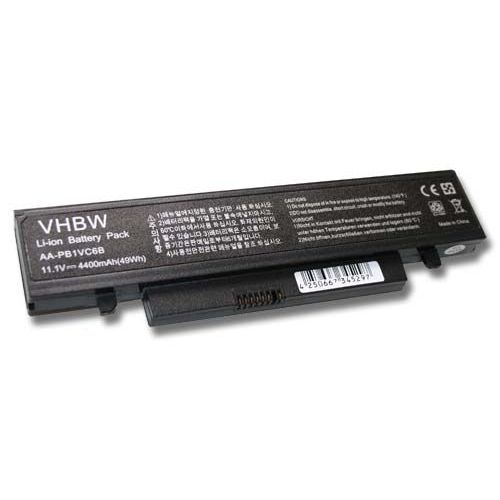 vhbw Batterie compatible avec Samsung NP-N220-11, NP-N210-JB01RU, NP-N218, NP-N218P, NP-N220 ordinateur portable (4400mAh, 11,1V, Li-ion)