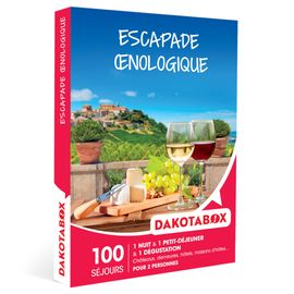 Escapade Oenologique Dakotabox Coffret Cadeau Séjour
