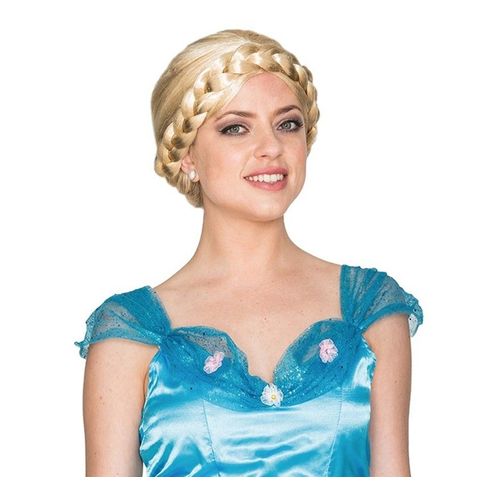 Perruque Blonde M?Di?Vale Avec Tresses (Taille Unique Femme)