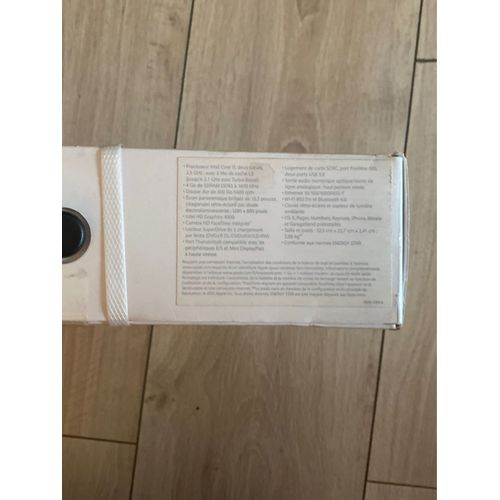 Apple MacBook Pro A1278 - 13.3" Intel core i5 - 2.5 Ghz - Ram 4 Go - DD 500 Go