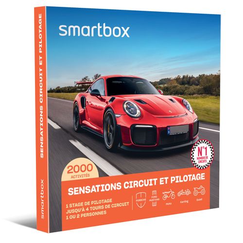 Smartbox - Sensations Circuit Et Pilotage - Coffret Cadeau Sport & Aventure
