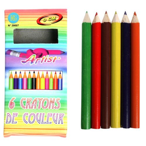 Crayons De Couleur (Boîte De 6)