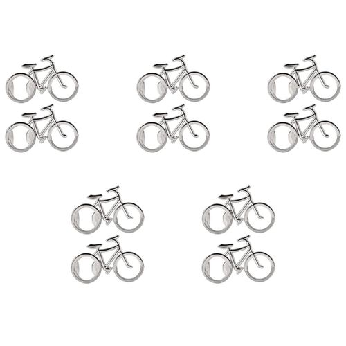 100 Pcs/Lot Ouvre-Bouteille de Bière en Métal Mignon Vélo Porte-Clés Porte-Clés pour Ouvre-Bouteilles Cadeau Créatif pour Le Cyclisme
