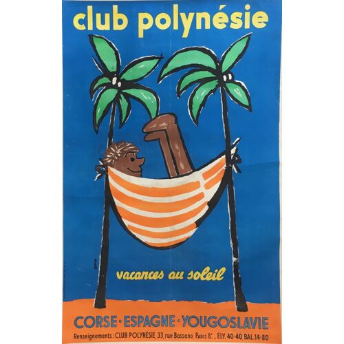 Affiche Club Polynesie