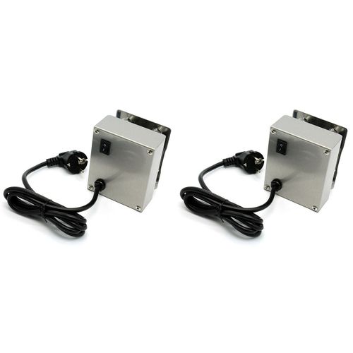 2X Viande Lourde BBQ Rotisserie Moteur Rotatif Eletric Grill Barbecue Spit Métal Rotisserie Moteur Moteur Valeur de Tension 220V?240V