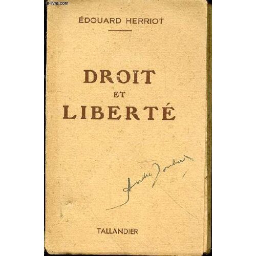 Droit Et Liberté