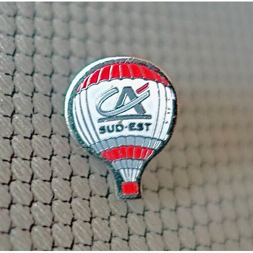 Pins, Pin's Banque, Assurance. Montgolfiere. Credit Agricole Du Sud Est. Logo Ca , Sud Est. Signé Media Pins.