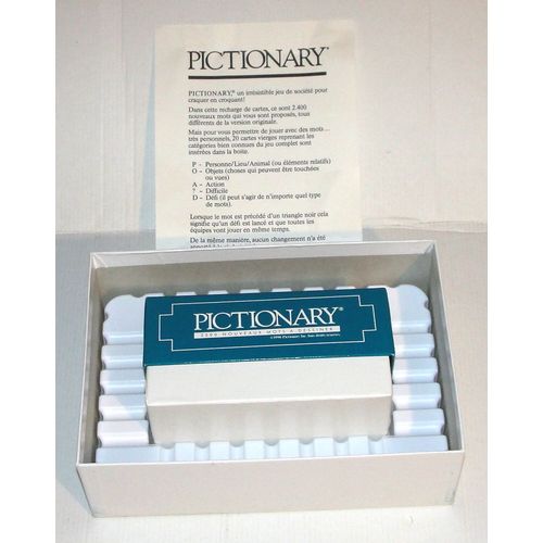 Pictionary Recharge 2500 Nouveaux Mots A Dessiner Parker 90