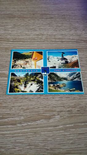 Carte Postale Souvenir De Cauterets - Multi-Vues: La Ville Le Telepherique Du Lys, Le Pont D'espagne, Le Lac De Gaube. En L'état Sur Les Photos