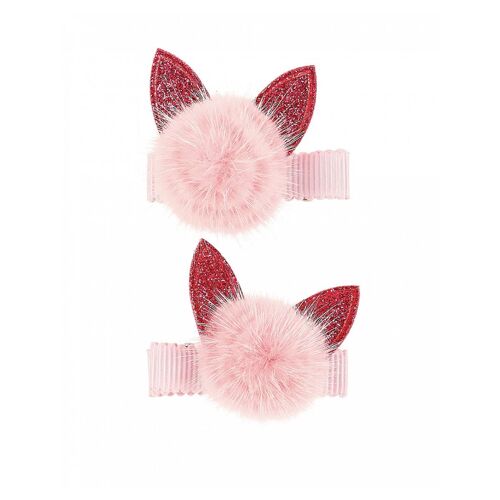 Barettes Chat Roses Souza