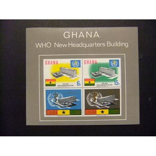 Ghana 1966 Oms New Headquartesrs Building Yvert Bloc 21 ** Mnh