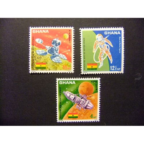 Ghana 1967 Espace Espacio Yvert 293 / 95 ** Mnh