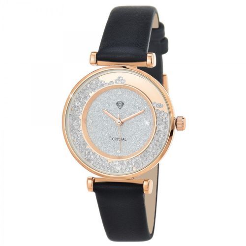 Montre Helèna Élégante Ornée De Cristaux Scintillants