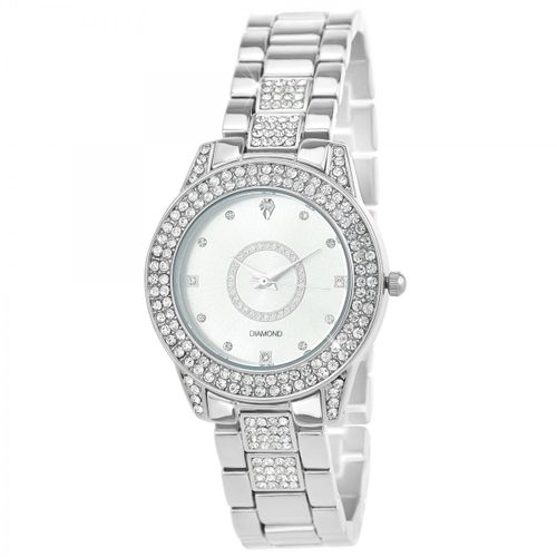 Montre Enora Élégante Sc Crystal Ornée D'un Véritable Diamant