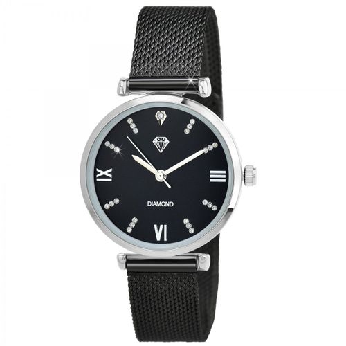 Montre Cynthia Élégante Sc Crystal Ornée De Cristaux Scintillants