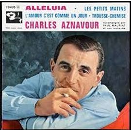 Alleluia - Les Petits Matins - L'amour C'est Comme Un Jour - Trousse-Chemise.(Avec Languette)