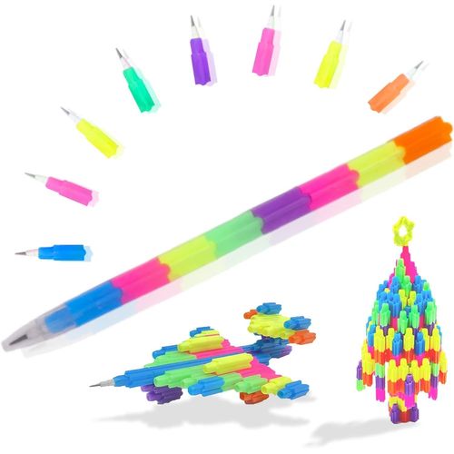 12 Pièces Crayon Papier Pour Enfants(Porte-Stylo Léger), Stylo Rigolo Pour Cadeau Anniversaire Enfants Invites, Petit Cadeau Anniversaire Enfant