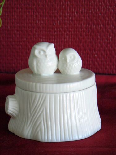 Porte Bougie Hibou Partylite