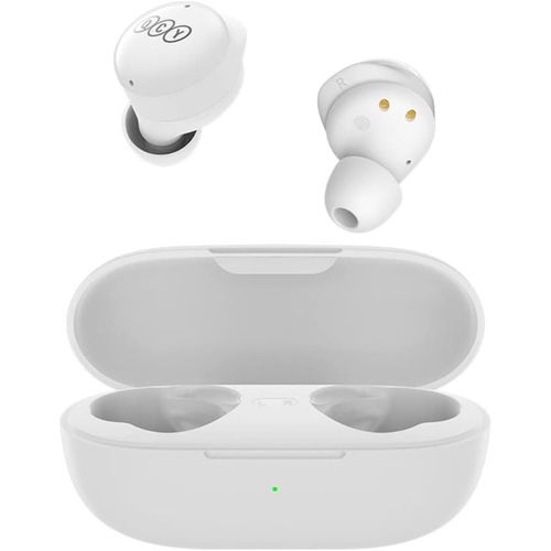 QCY T17 True Wireless Earbuds Auricolari Cuffie Bluetooth Wireless White Bianco