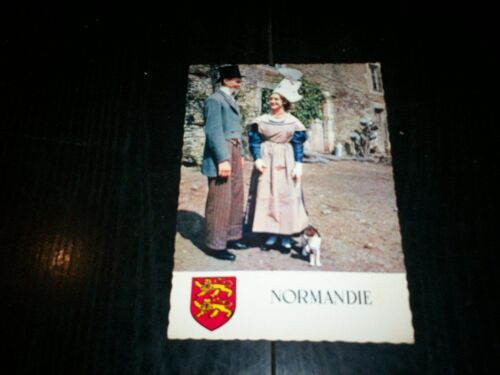 Carte Postale Ancienne Normandie La Houlme Paysans En Tenue De Fête