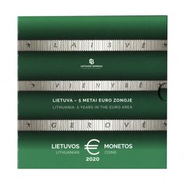 Coffret Bu Euros Lituanie 2020: 5 Ans Dans L'euro